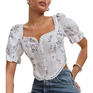 NEW Reformation Simmie Top Truly 0